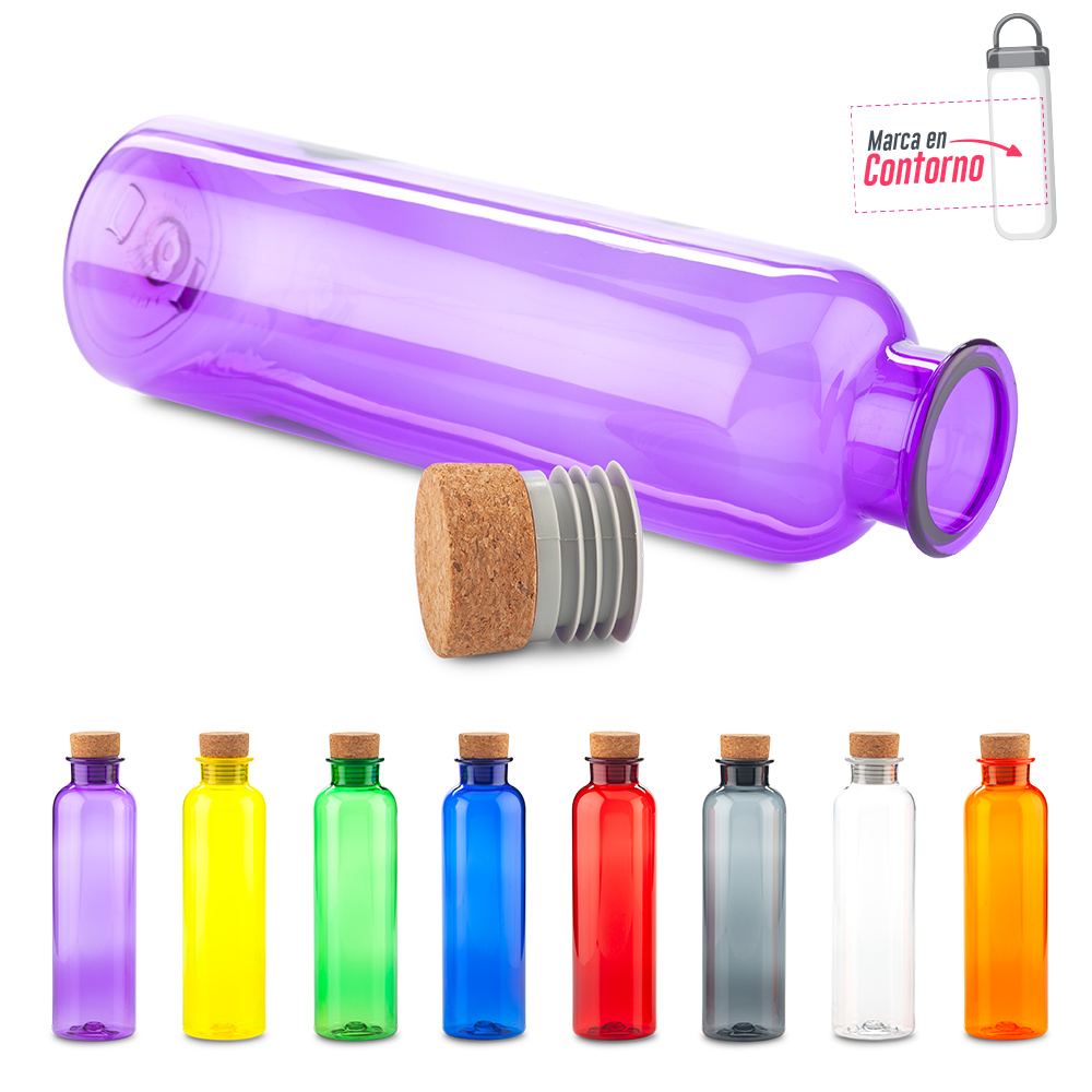 Botilito Plastico Cork 650Ml -