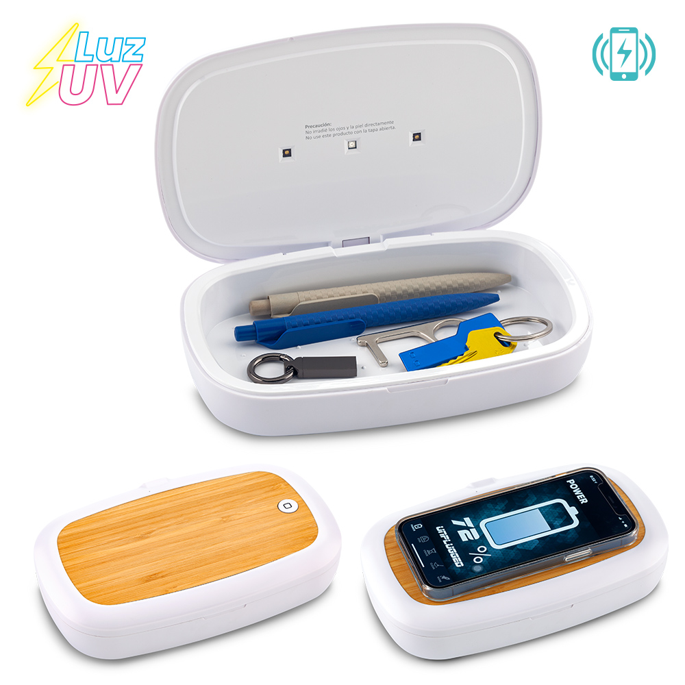 Esterilizador Con Luz Uv Led Klean Bamboo