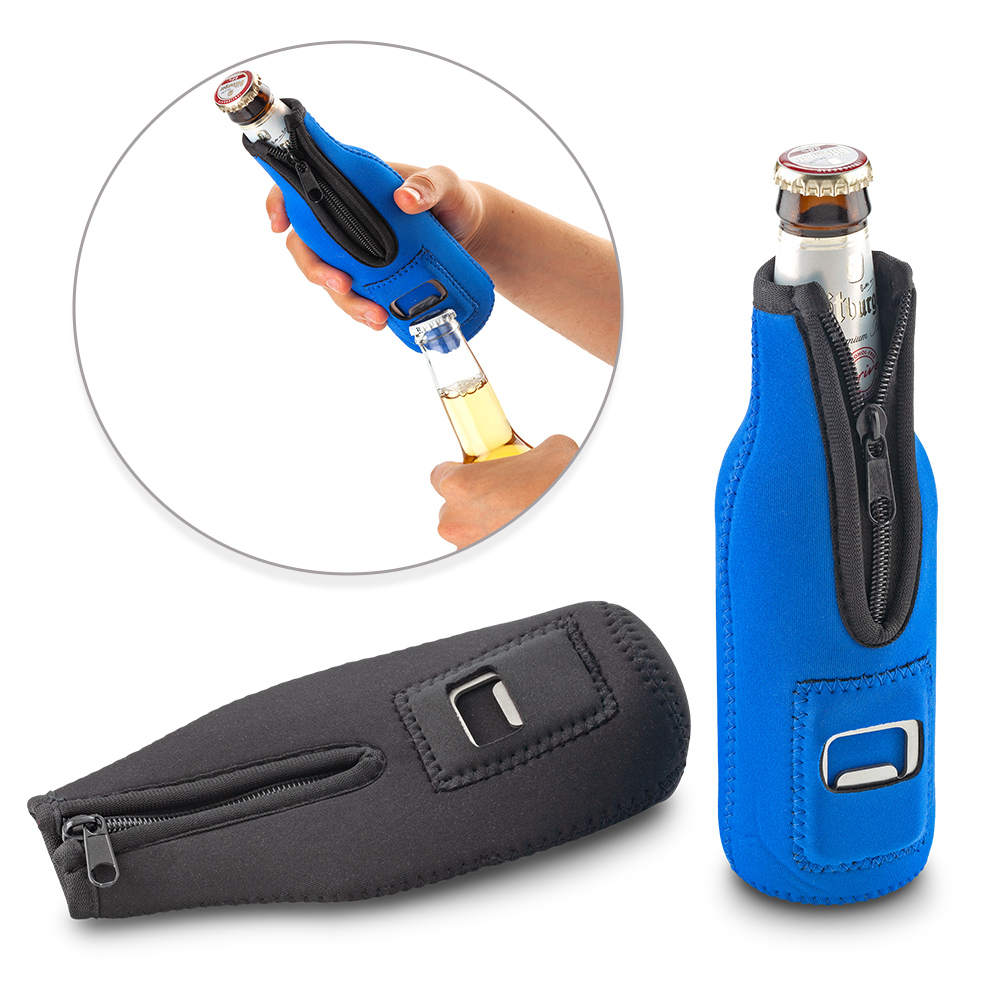 Funda Portabotella Con Destapador