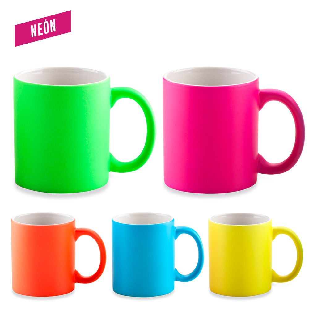Mug Ceramica Neon 11Oz -