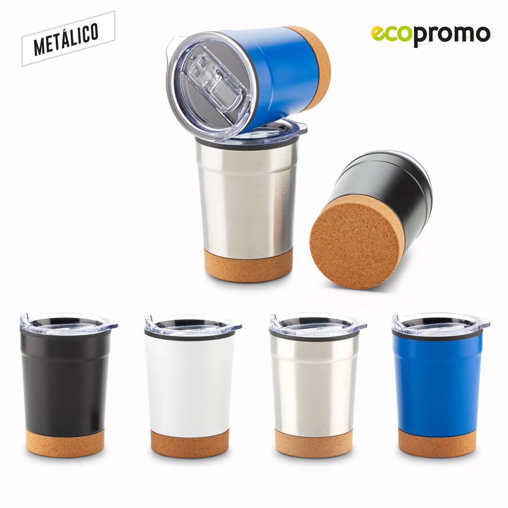 Mug Metálico Lorenz 360Ml