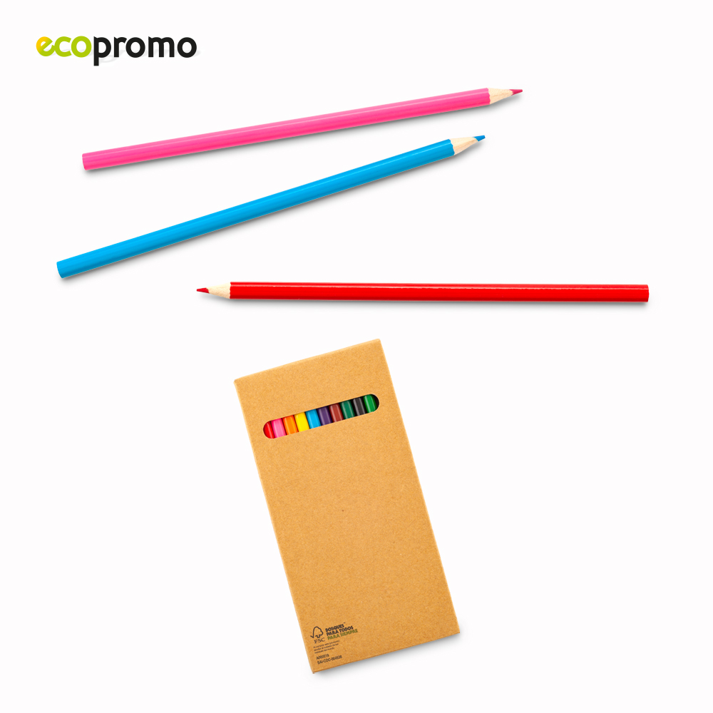 Set De 12 Colores Eco Kraft